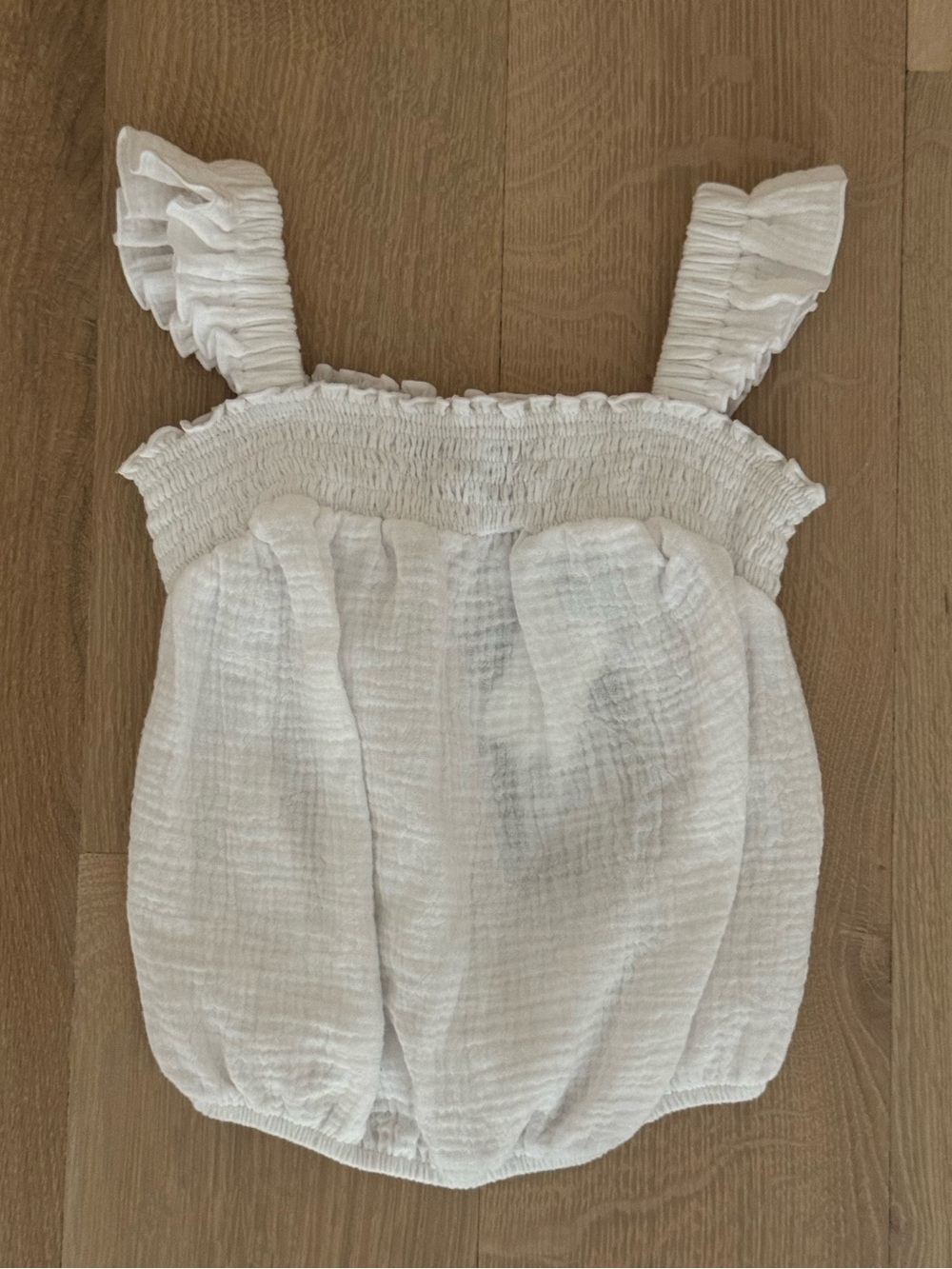 NWT FBZ Flowers by Zoe White Top - Size Small 6 years